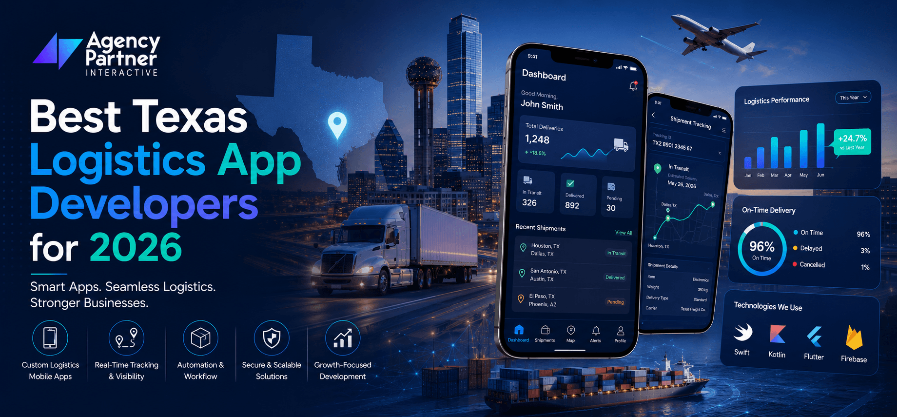 Best Texas Logistics App Developers