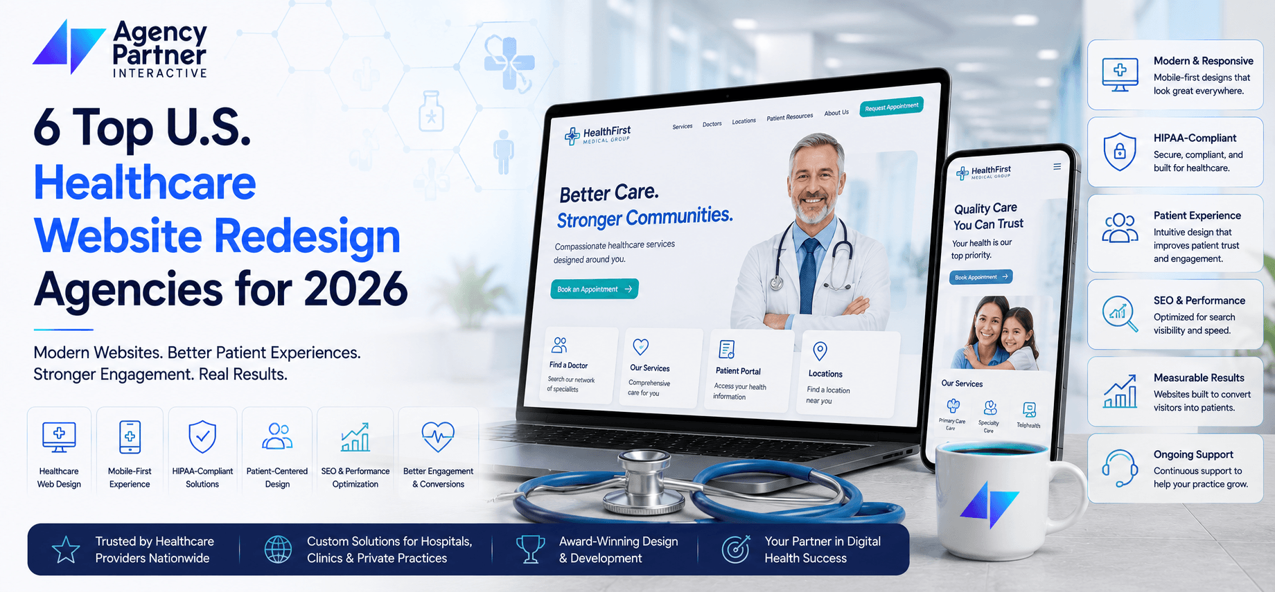 6 Top U.S. Healthcare Website Redesign Agencies
