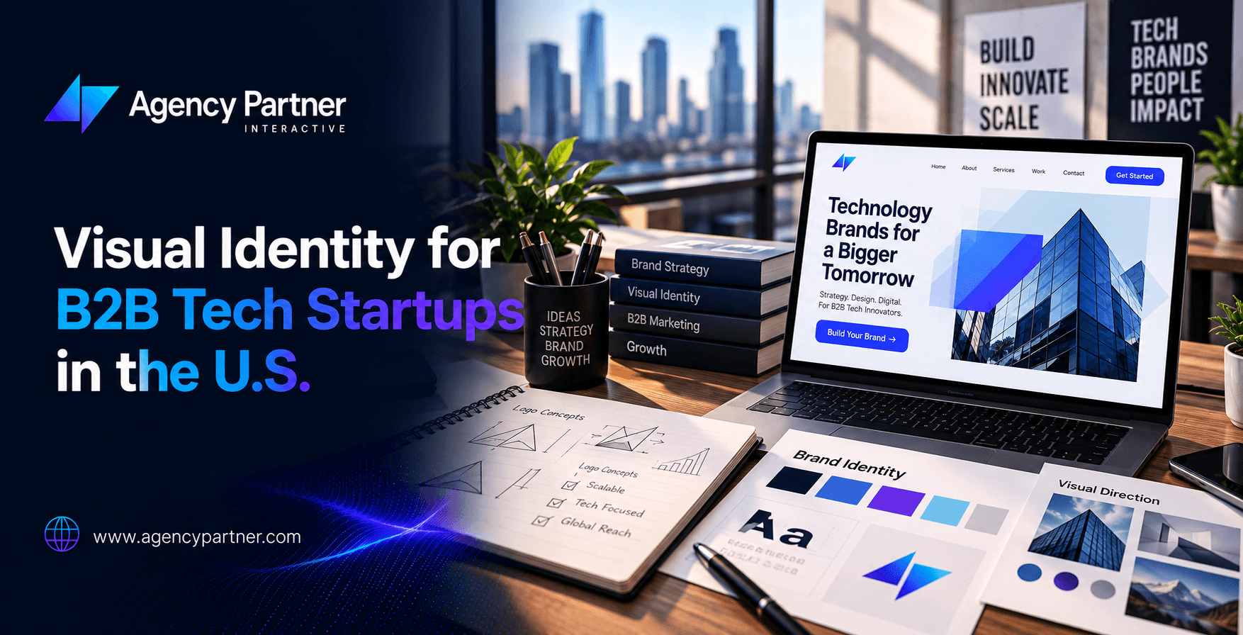 Visual Identity for B2B Tech Startups in the U.S.