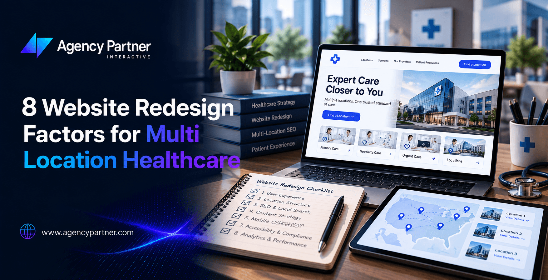 8 Website Redesign Factors for Multi Location Healthcare