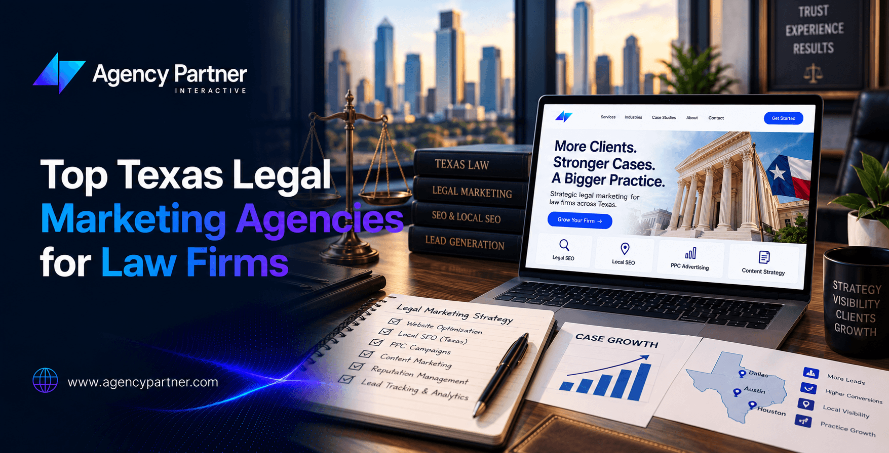 Top Texas Legal Marketing Agencies for Law Firms