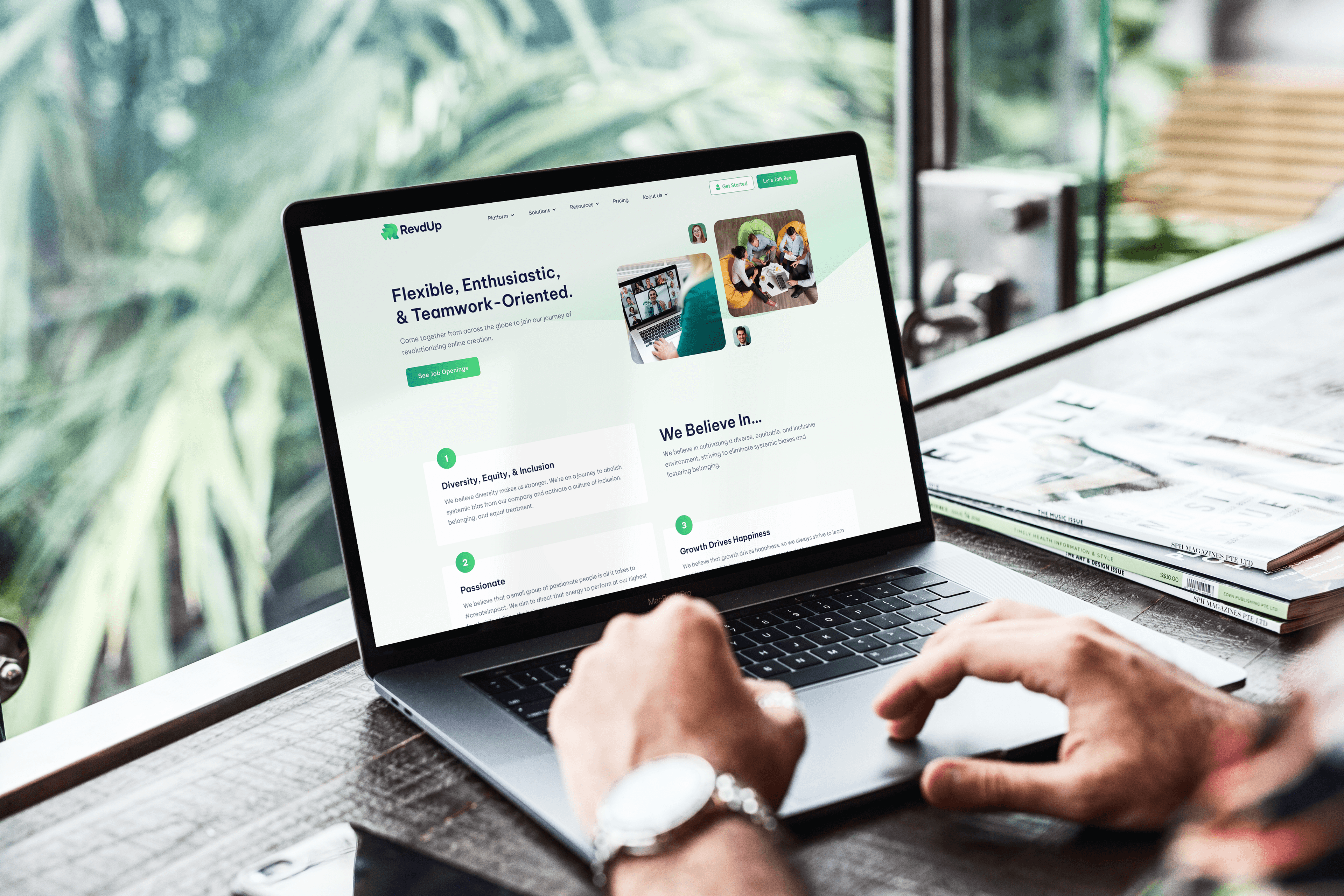 Web design preview