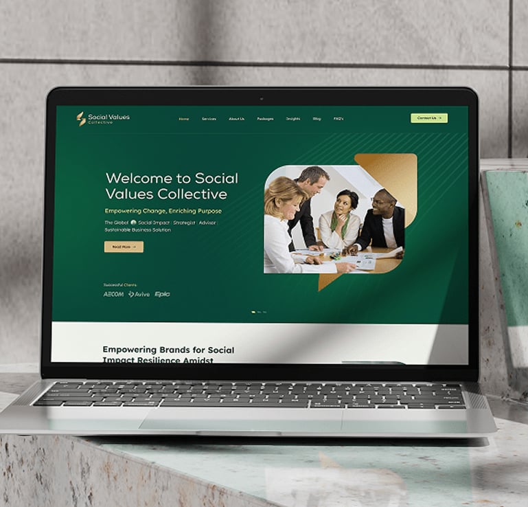 Custom web design and development
