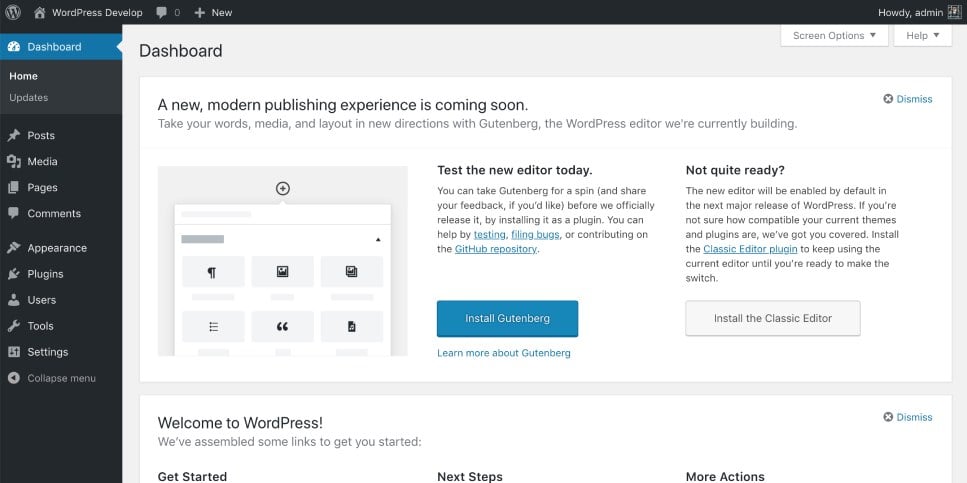 wordpress-admin-dashboard