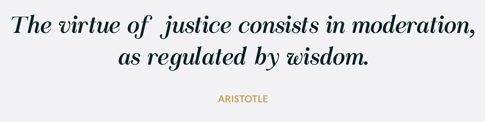 attorney web design - aristotle quote