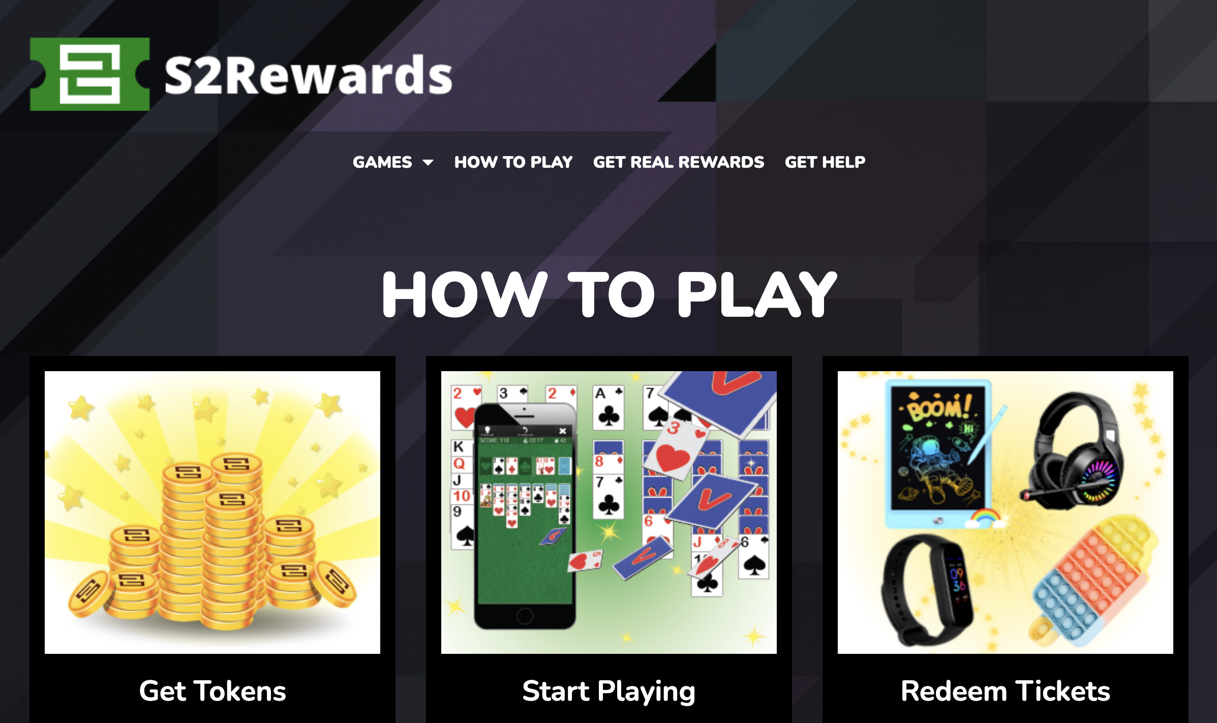 S2Rewards - Gaming and Loyalty Web Design Agency